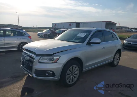 2013 Audi Q5 Hybrid 2.0T Prestige z USA, uszkodzony, nr VIN WA1C8AFP8DA018644